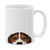 MUGBREW Beagle Puppy Dog White Ceramic Coffee Mug Tea Cup, 11 OZ