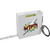 'WTF?! Comic Speech Bubble' Keyring Tape Measure/Spirit Level Tool (KM00031080)