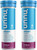 Nuun Active: Tri-Berry Electrolyte Enhanced Drink Tablets, 10 Count (Pack of 2)