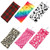 SOTOGO 6 Pieces Doll Sleeping Bags for 11.5 Inch Girl Boy Doll Good Night Playset Include 6 Pieces Colorful Handmade Doll Sleeping Bags