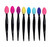 Habbie Beauty Lip Scrub Brush | Double-Sided Silicone Lip Brush Tool | Exfoliating Lip Scrubber for Men & Women | Face Cleaning Applicator lightening for dark and Chap Lips | Fuller Lip Appearance (8