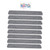 VILLFUL 8 Pcs Felt Message Board Bulletin Board Strips Felt Bar Strips Office Pegboard Photo Display Board Memo Adhesive Wall Board Strips Felt Wall Board Felt Tile Board Pin Cork Board