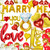 53 Pieces Marry Me Balloons Decoration Valentine's Day Proposal Engagement Party Decor Marry Me Balloon Banner Diamond Ring Balloon Heart Love Balloons for Wedding Love Wedding Party (Gold)