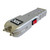 Silver Self Defense Personal Security Stun Gun Heavy Duty 100 Billion Volt Rechargeable with LED Flashlight