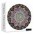Mandala Flower Puzzles for Adults 1000 Pieces, Difficult Impossible Hard Puzzle, Round Colorful Trippy Challenge Jigsaw Puzzle