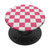 Pink Classic Checkered Big Checkerboard Case PopSockets Standard PopGrip