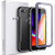Caseology Apex Clear for Apple iPhone 8 Case (2017) / for iPhone 7 Case (2016) with Screen Protector - Black