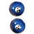 Healifty Hand Massage Balls 1set Health Massage Handball Deep Tissue Massage Balls Chinese Exercise Stress Balls Chinese Relaxing Health Ball Fitness Enamel Stress Reliever Blue Handball