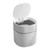 Cabilock Desktop Trash Can Lidded Trash Can Bin with Lid Garbage Can with Lid Mini Trashcan Tabletop Trash Can Bins with Lids Mini Containers Pp Material White Multipurpose Small Trash Can