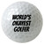 Moonlight4225 World's Okayest Golfer 3-Pack Printed Golf Balls