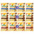 BelVita Bites Breakfast Biscuits 3 Natural Flavors - Variety Pack - 4 Chocolate Snack Packs, 4 Cinnamon Brown Snack Packs, and 4 Blueberry Snack Packs - 1 oz (Pack of 12)