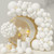 White Balloons 110Pcs White Balloon Garland Arch Kit 5/10/12/18 Inch Matte Latex White Balloons Different Sizes as Baby Shower Balloons Birthday Balloons Wedding Christmas Balloons Party Decorations