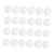 FOYTOKI 50pcs Golf Ball Training Balls Practice Golfing Golfs Practice Balls Golf Practice Balls Golfballs Golf Party Training Hollow Balls Training Practice Balls Plastic or Appliance
