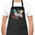 LEVLO Funny Barber Gift Hairapist Waterprof Adjustable Apron for Hair Stylist Dad Teacher(Hairapist)
