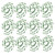 Cabilock 12 Pcs Artificial Rattan Plant Garland Artificial Ivy Vine Ivy Vine Leaves Vines for Bedroom Plastic Fake