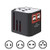 Universal Travel Adapter,Worldwide Travel Charger Adapters, All-in-one International Power Adapter Wall Plug with 4 USB Ports Power Converters for US/UK/EU/AU (White)
