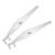 TLZN OP 2024 Firefighter Tools, Firefighter Multitool, Pry Bar Tools for First Responders and Firefighters, Firepik Firefighter tool, Spring Steel Multitools, 2 Pack(Silver)