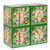 RUBFAC Baby Shower Boxes, 4pcs Safari Lush Green Jungle King Wild Animals Theme Balloon Boxes with Printed BABY Letters Blocks for Boy Girl Gender Reveal Birthday Party Favors Backdrop Decorations