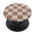 Brown Classic Checkered Big Vintage Checkerboard PopSockets Standard PopGrip