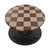 Creamy Milk Chocolate Classic Checkered Big Checkerboard PopSockets Swappable PopGrip