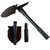 Feya Camping Shovel, Portable Multitool Collapsible Spade for Backpacking, Trenching, Hiking, Survival, Car Emergency