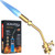 Propane Torch Head, Mapp Map Gas Torch, Solid Brass Soldering Torch, Fuel by MAPP MAP Pro Propane, Pencil Flame Blow Torch for Soldering, Brazing, Welding
