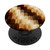 Rustic Brown Beige Wavy Checkered Checkerboard Swirl Pattern PopSockets Standard PopGrip