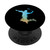 Splash Badminton Player Shuttlecock Team Badminton Net PopSockets Standard PopGrip