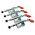 XrPaowa 4 PCS Toggle Clamp 301AM 99lbs Holding Capacity Stroke Push Pull Action Hand Tool Light Duty Toggle Clamp Tool
