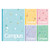 KOKUYO Campus Notebook, Dot B 6mm Ruled, Semi-B5, 30 Sheets, 35 Lines, Pack of 5, 5 Snack Motif Colors for Spring 2023 Limited Edition, Japan Import (NO-3CBTN-L36X5)