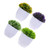 BESTOYARD 4pcs Potted Plant Artificial Succulent Plants Faux Plants in Pot Artificial Potted Flowers Artificial Plants Potted Artificial Faux Plants Grass Faux Plants Mini Display Plastic