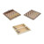 EHJRE Wooden Chess Set, Folding Board Games, Handmade Portable Travel Chess Board Game Sets, Chess Checkers Backgammon Sets Board Game for Adults and Kids