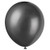 12" Latex Pearlized Shadow Black Balloons, 72ct
