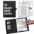 100 envelopes Money Saving Challenge Binder,A5 Money Saving Budget Binder with Cash Envelopes, Savings Challenges Book with envelopes to Save $5,050 (Black)