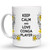 Makoroni - KEEP CALM AND LOVE CONGA PLAYER 6 oz Ceramic Espresso Shot Mug/Cup Design#52