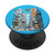 Robot Street in Futuristic City PopSockets Standard PopGrip