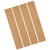 Tofficu 4pcs Adhesive Cork Strips Bulletin Board Cork Bulletin Bar Strip Pin Boards Bar Strips Cork Wall Strips Hexagon Cork Boards Wall Pin Board Pin Board Tiles Natural Wall Tiles Office