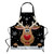 Stylist Apron Funny Baking Apron Xmas Aprons Christmas Reindeer Printing Novelty Cooking Chef Gift For Men Women Bbq Grilling Kitchen Apron
