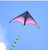 AzulHome Large Delta Kite for Kids & Adults, Extremely Easy to Fly for Beach, String Line Included, Pink Color with Long Tail, Perfect for Beginners