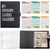 100 Envelopes Money Saving Challenge Binder, A5 Money Saving Challenge Book with Cash Envelopes, Savings Challenges Budget Book Binder to Save $5,050 (Black)