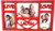 Live Laugh Love Wall Decor Picture Frame (Red)