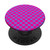 Purple and Pink Checkerboard Pattern Vibrant Checkered PopSockets Swappable PopGrip