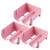 IMUSINICE 3pcs Can Rack Stackable Bottle Holder Water Bottle Rack Organizer Wine Racks in Cabinets Beverage Refrigerator Storage Shelf Fridge Beer Storage Rack Plastic Office Cans Dispenser