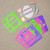 Easter Sidewalk Chalk Stencils - 6 Pieces