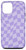 iPhone 13 Swirl Checkered Purple Lilac Vintage Checkerboard Case
