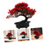 MAGICLULU Artificial Potted Plant Pine Potted Plant Faux Greenery Bonsai Realistic Bonsai Tree Faux Bonsai Trees Bathroom Decorations Artificial Bonsai Tree Realistic Ornaments Plastic Desk