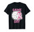 Bleached Game Day Breast Cancer Awareness Pink Volleyball T-Shirt