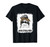Bleached Volleyball Mom Life Leopard Messy Bun Game Day Gift T-Shirt