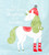 Primitives by Kathy Kitchen Dish Towel - All I Want for Christmas is A Unicorn