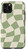 iPhone 11 Pro Green and Light Yellow Checkered Swirl Checkerboard Pattern Case